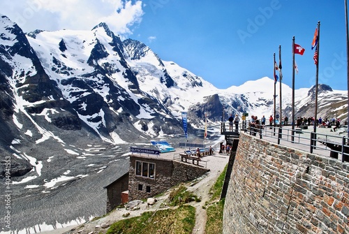 Εκτύπωση καμβά Grossglockner, Austria: The Pasterze, is the longest glacier in Austria and in the Eastern Alps