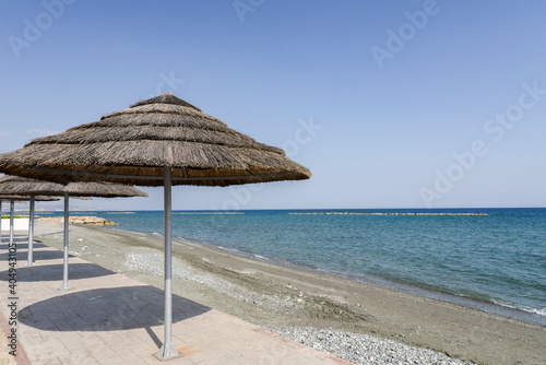 umbrellas on the beach