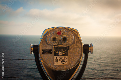 coin operated binoculars