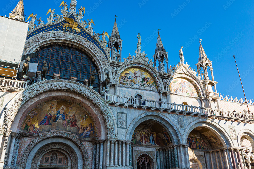 イタリア　ヴェネツィアのサン・マルコ寺院
