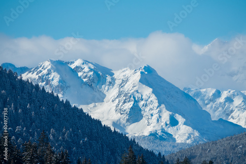 Durmitor Mountain during the winter  Montenegro 