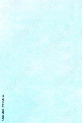 Blue watercolour background, Watercolour painting soft textured on wet white paper background, Abstract blue watercolor illustration banner, wallpaper