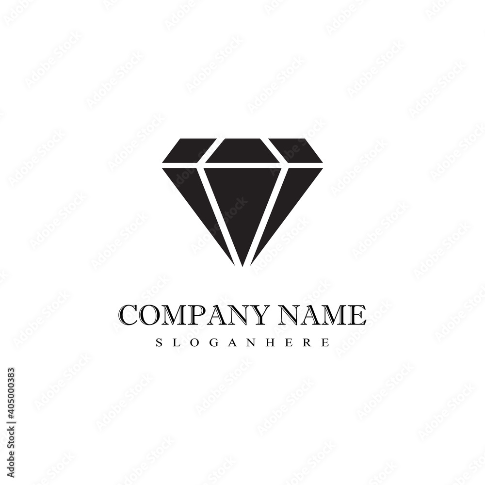 Diamond Logo Template vector symbol nature Diamond Logo Template vector symbol nature