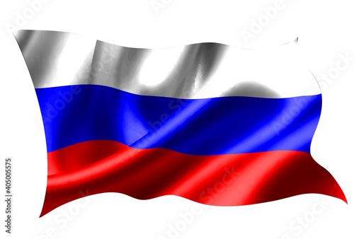 ロシア 国旗 シルク アイコン