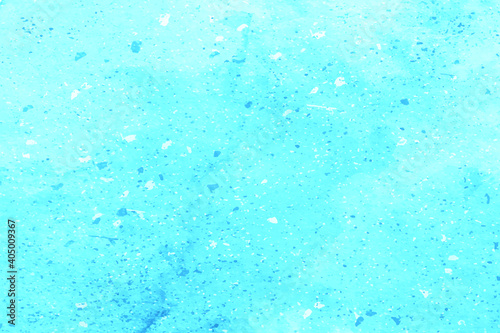 Blue watercolor Hand drawn paint splashes textures background. Blue, pastel spots. Blue white artistic background. Vector blue splashing blot. Vector illustration EPS 10.