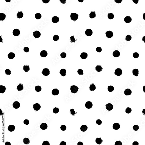Circle Brush Strokes Patterns