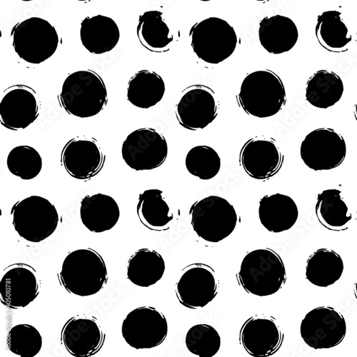 Circle Brush Strokes Patterns