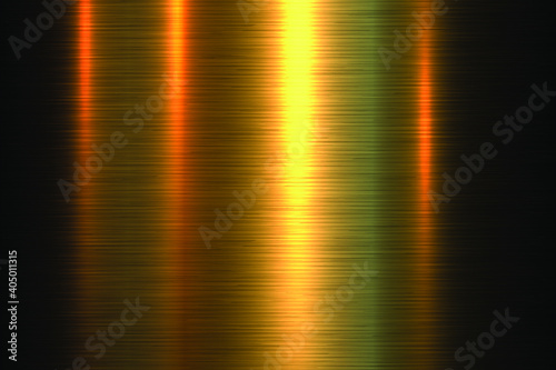 Golden brushed metallic texture plate. Gold metal polished texture background. Metal gold texture background. Background elegant gold metal texture.Vector illustration EPS 10.