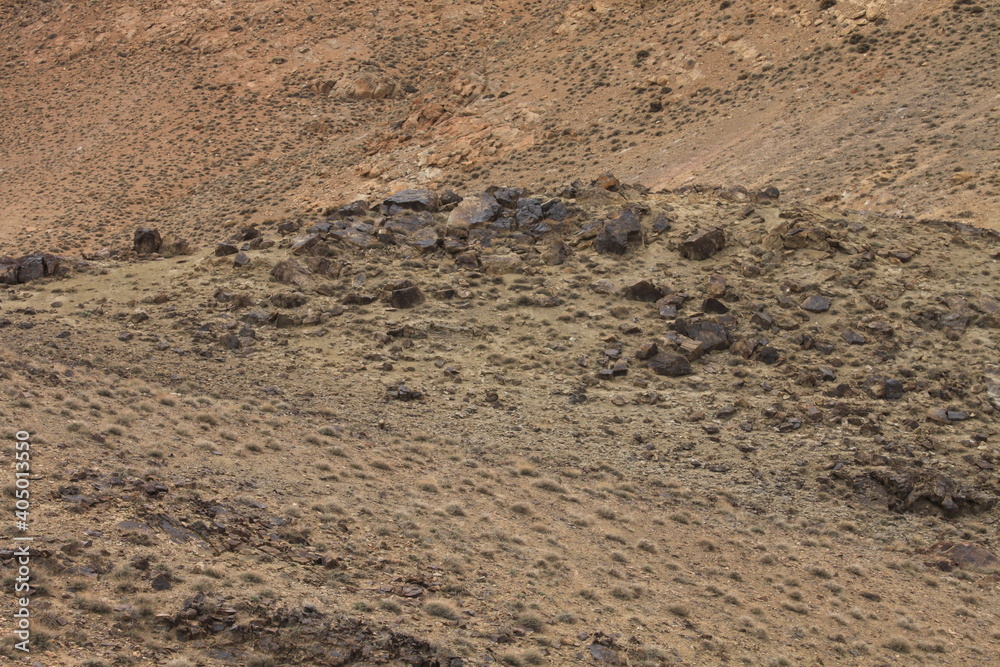 Iran desert landscape