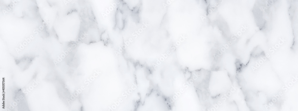 Panorama white marble texture for background or tiles floor decorative design.