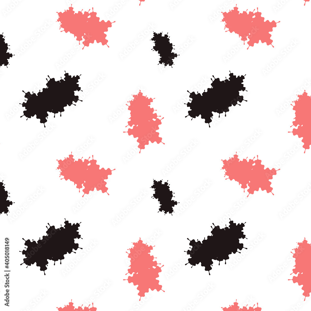 pattern spots of different colors, abstract composition