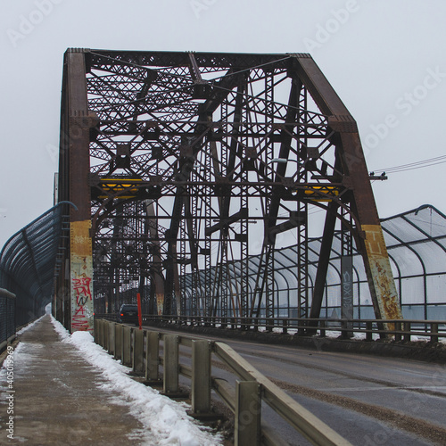 Arlington Street Bridge in Winnipeg, Manitoba, Canada