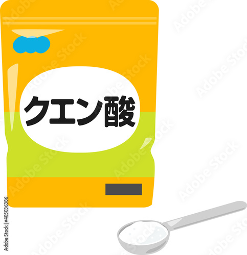 袋入りのクエン酸