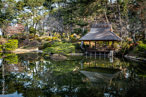 広島県の名園縮景園
 photo