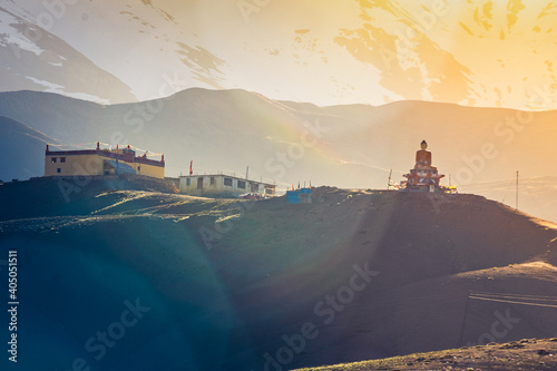 panorama of the city of fog