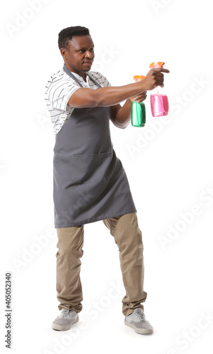 African-American man with d...