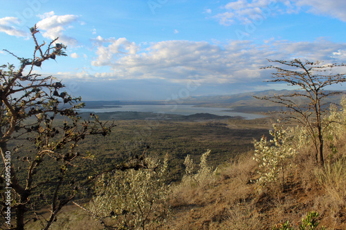 Scenic view of Lake Elementaita Naivasha, Kenya