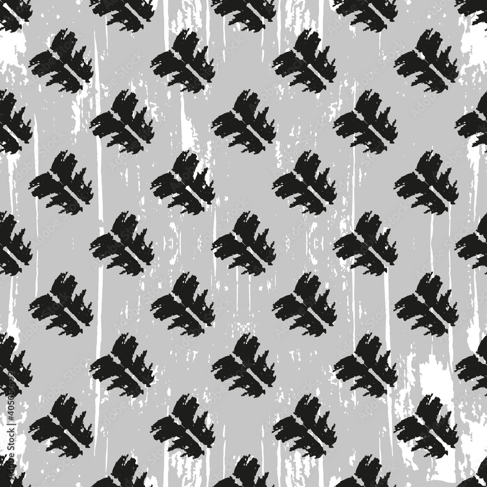Fototapeta premium abstract geometric seamless pattern grunge texture