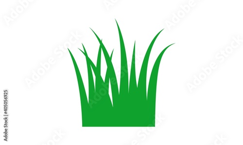 Grass illustration icon vector