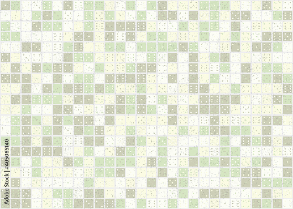 Fototapeta premium Abstract Geometric Pattern generative computational art illustration