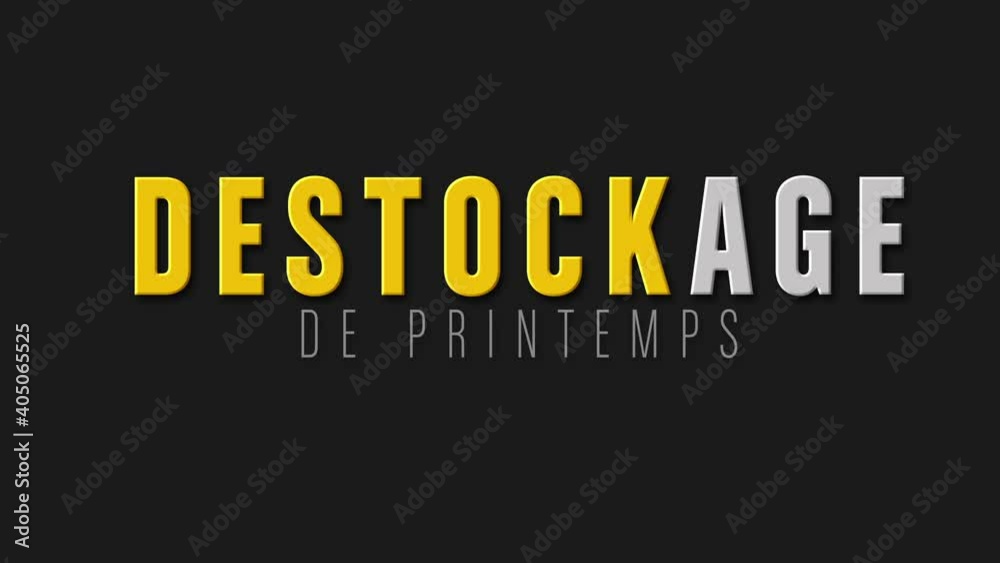 destockage