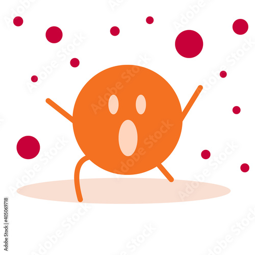 Ilustration Vector Grapich of Orange Elips Character

This ilustration perfect for animation kids , children's magazine and education