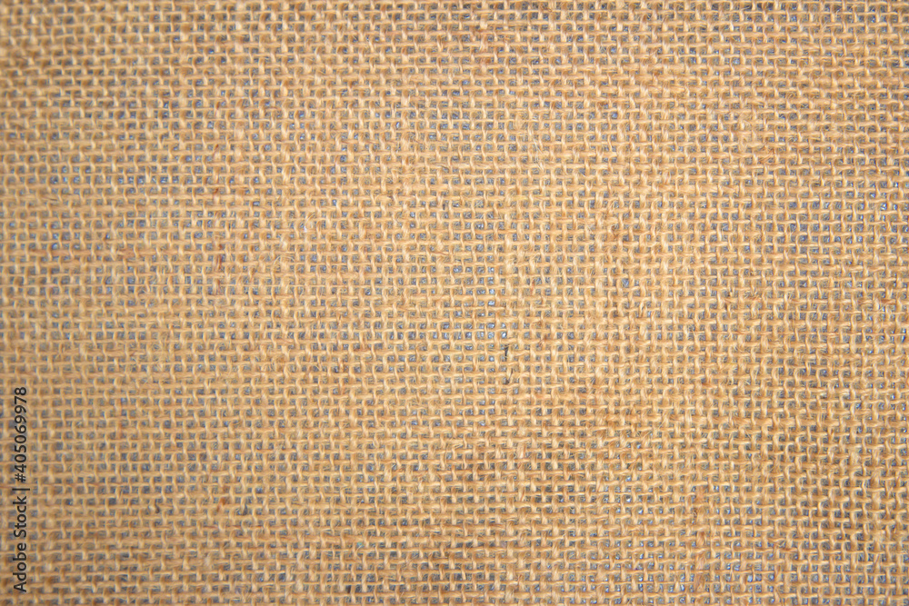Jute hessian sackcloth canvas woven texture pattern background in light beige cream brown color blank empty Jute hessian sackcloth canvas woven texture pattern background in light beige cream brown color blank empty