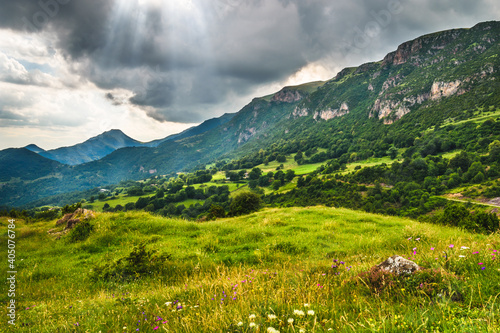 Mountain landscape in summer