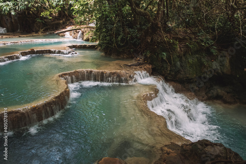 Kuang Si Waterfall in Laos