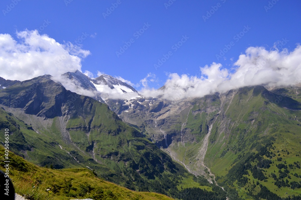 Mountain Alps Austria, Grossglockner High Alpine Road
