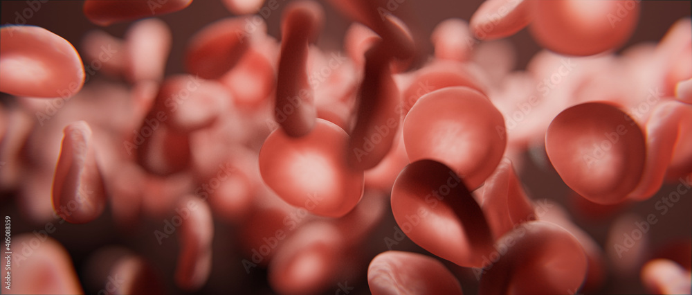 Blut: Rote Blutkörperchen oder Blutplättchen in Vene oder Arterie: Konzept Blutkreislauf Blut: Rote Blutkörperchen oder Blutplättchen in Vene oder Arterie: Konzept Blutkreislauf