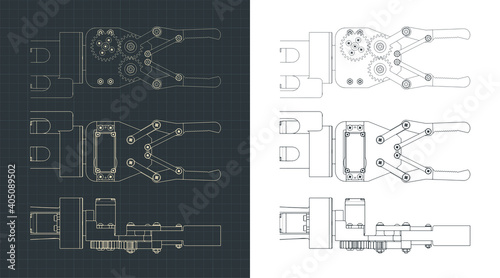 Robotic arm blueprints