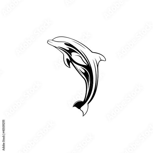 creative dolphin art 