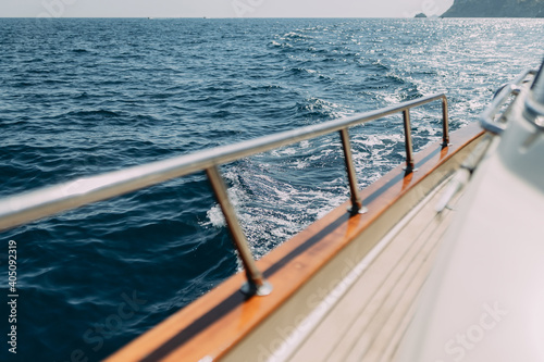 Mediterranean sea water from yacht © sashkohtoce