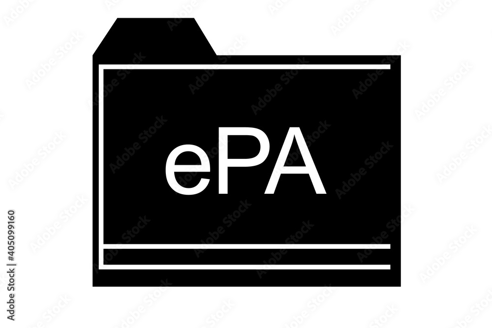 Symbol einer ePA elektronischer Patientenakte Symbol einer ePA elektronischer Patientenakte