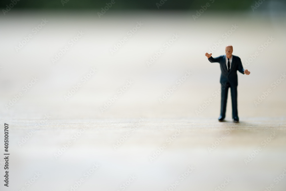 Miniature figurines of businessman Miniature figurines of businessman