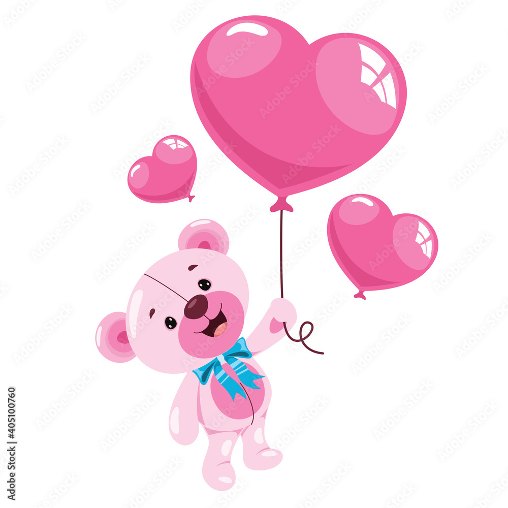 Love Concept With Cartoon Character Love Concept With Cartoon Character