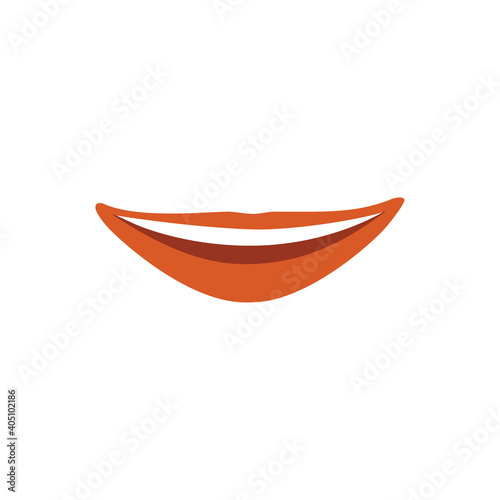 Mouth icon vector
