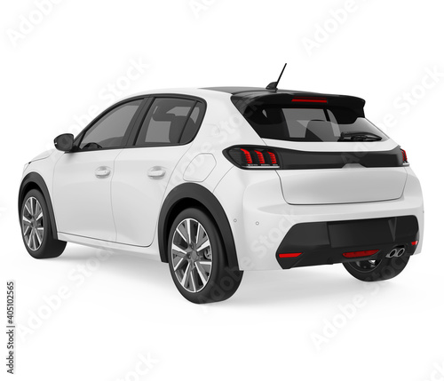 Car Hatchback Isolated