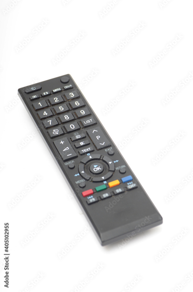 remote control isolated on white remote control isolated on white