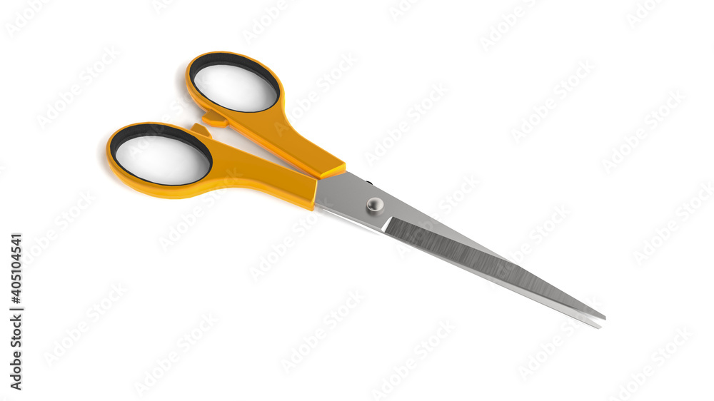 scissors on white background isolated scissors on white background isolated