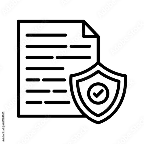 Secure Document Icon