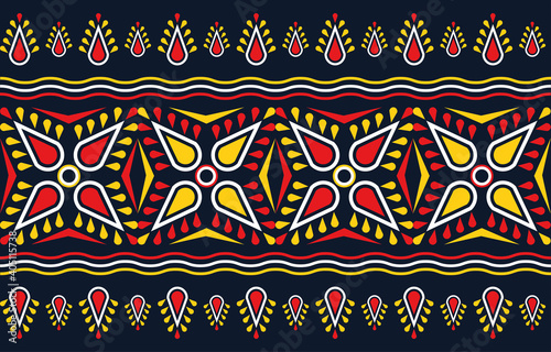 Geometric ethnic pattern traditional Design for background,carpet,wallpaper,clothing,wrapping,batik,fabric,sarong