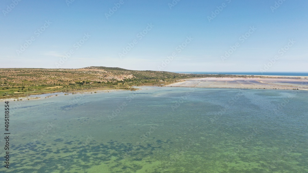 survol du parc naturel régional de la Narbonnaise