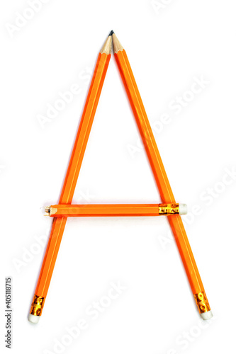 Alphabet symbol - letter A