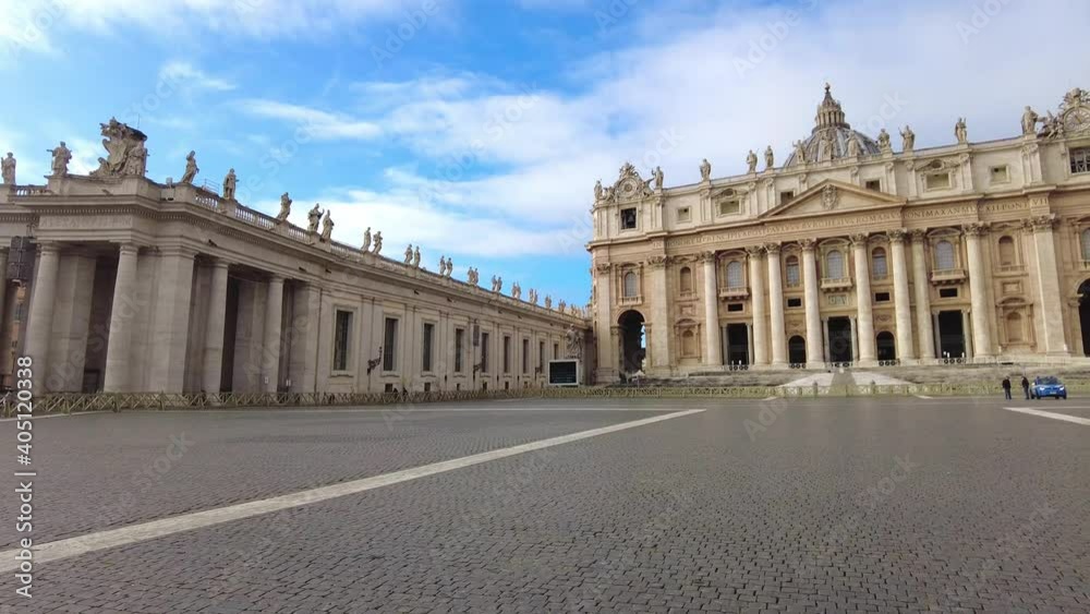 Rome - St. Peter's Basilica - Video - 4K 25p Rome - St. Peter's Basilica - Video - 4K 25p