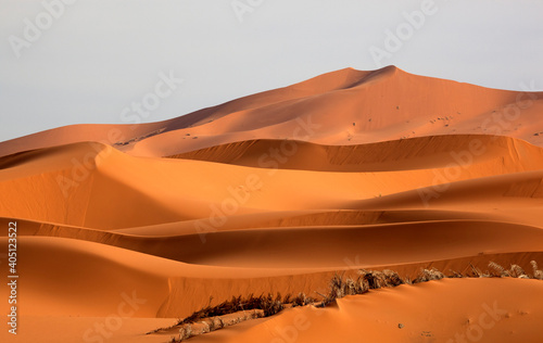 Obraz na płótnie Erg Chebbi woestijn, Erg Chebbi Desert w salonie