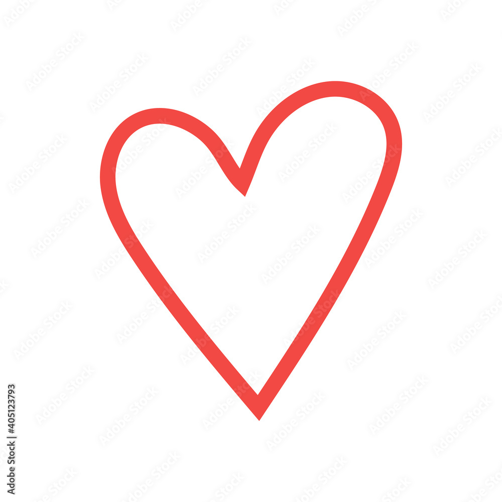 heart icon isolated on colored background heart icon isolated on colored background