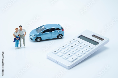 Naklejka 車 保険 電卓 計算機 車検 自動車ローン