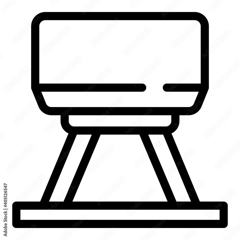 Pommel horse icon. Outline pommel horse vector icon for web design isolated on white background Pommel horse icon. Outline pommel horse vector icon for web design isolated on white background
